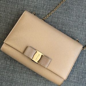 Authentic Ferragamo Miss Vara Crossbody Bag